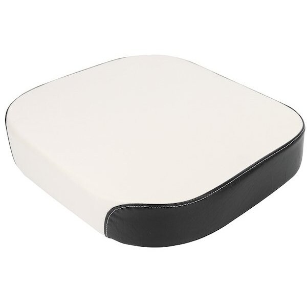 Bottom Cushion, WHT/BLK 17" x20" x3"